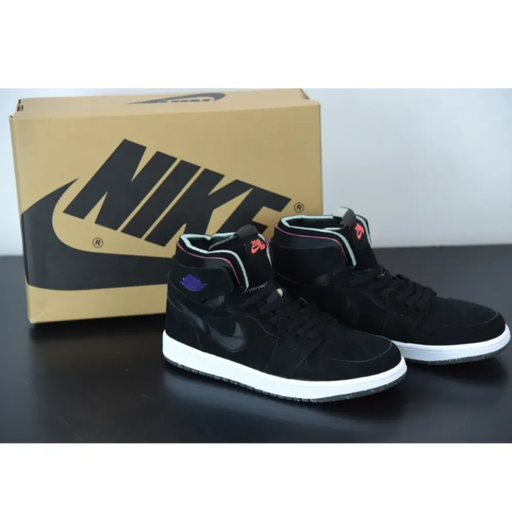 Air Jordan 1 Zoom Comfort Black/Court Purple  CT0978-005