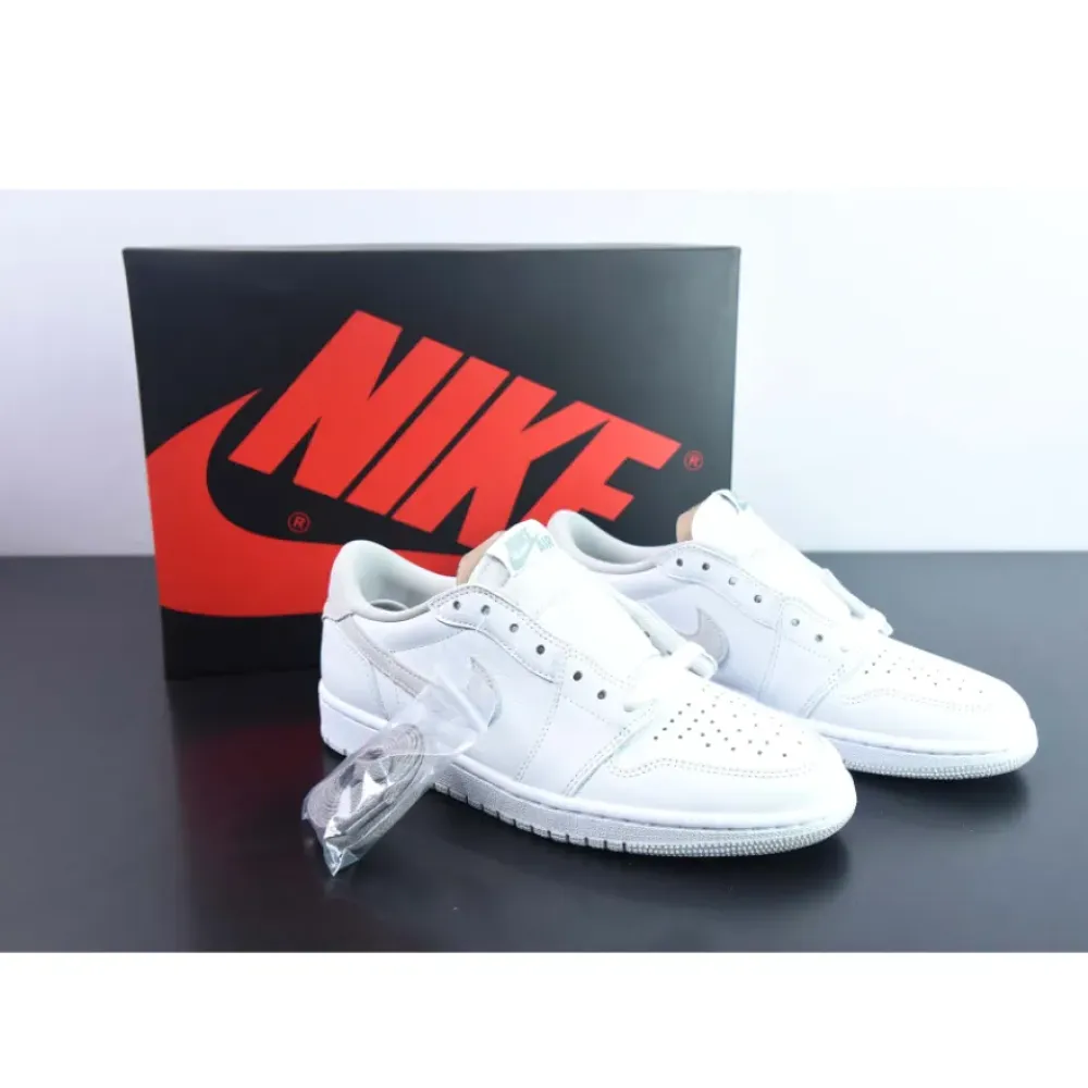 Air Jordan 1 Low OG White/Neutral Grey-Particle Grey  CZ0790-100