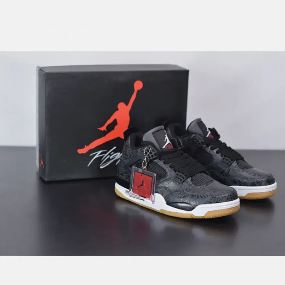 Air Jordan 4 SE Laser “Black Gum”  CI1184-001