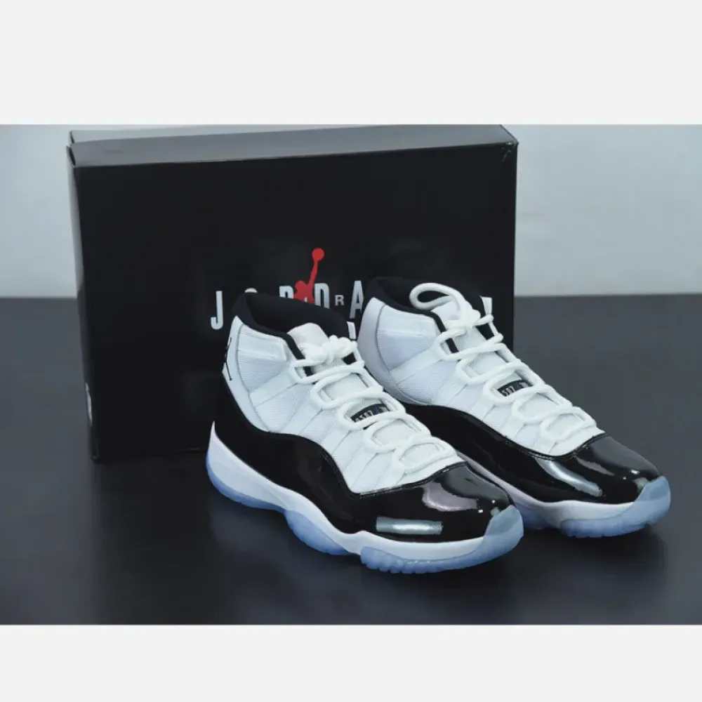 Air Jordan 11 Retro “Concord” White/Black/Dark Concord  378037-100