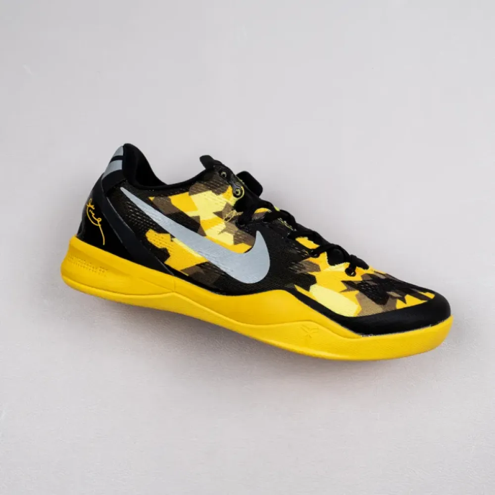 Nike Kobe 8 System Black/Grey-Vivid Sulfur-Electric  555035-001