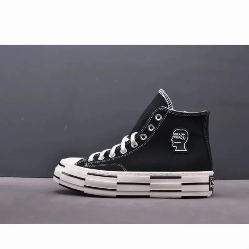 Brain Dead x Converse Chuck 70 High Black  170549C