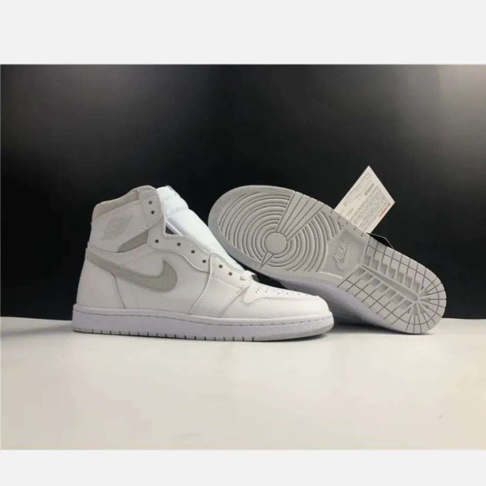 Air Jordan 1 High ’85 White/Neutral Grey  BQ4422-100
