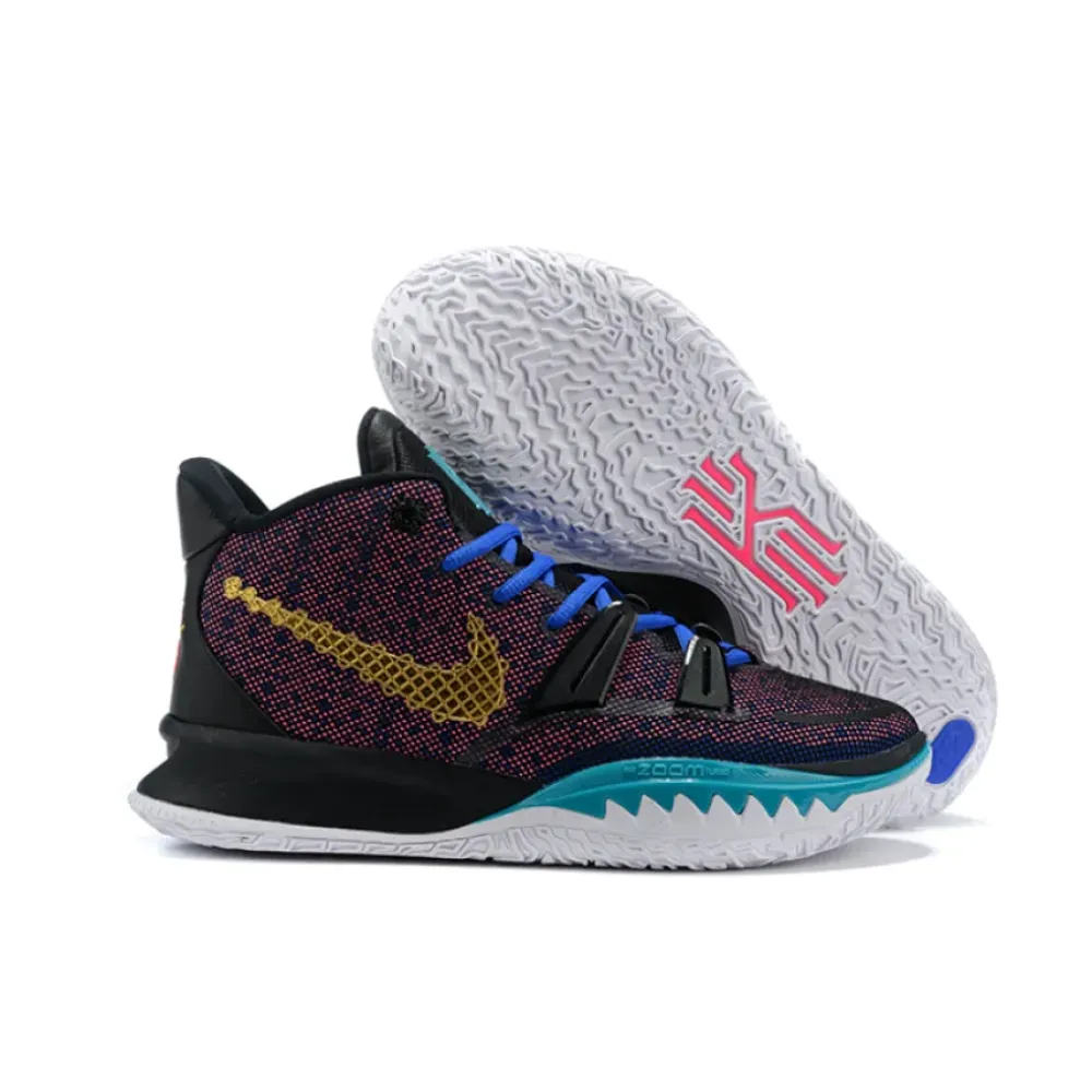 Nike Kyrie 7 “CNY” Black/Spirit Teal/Hyper Pink/Metallic Gold  CQ9326-006