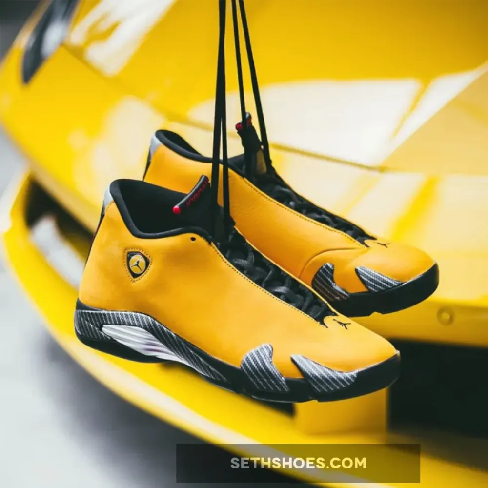 Air Jordan 14 SE “Yellow Ferrari”  BQ3685-706