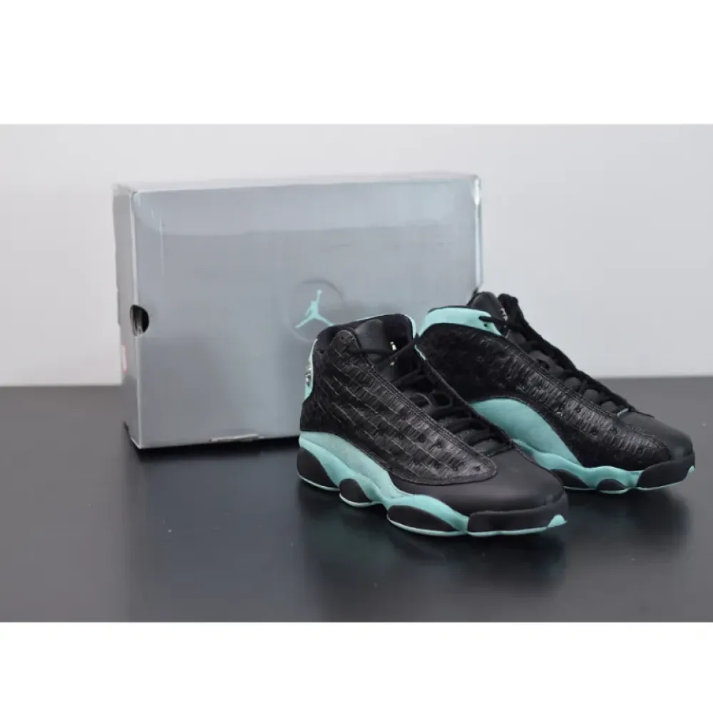 Air Jordan 13 “Island Green” Black/Island Green-Metallic Silver 414571-030