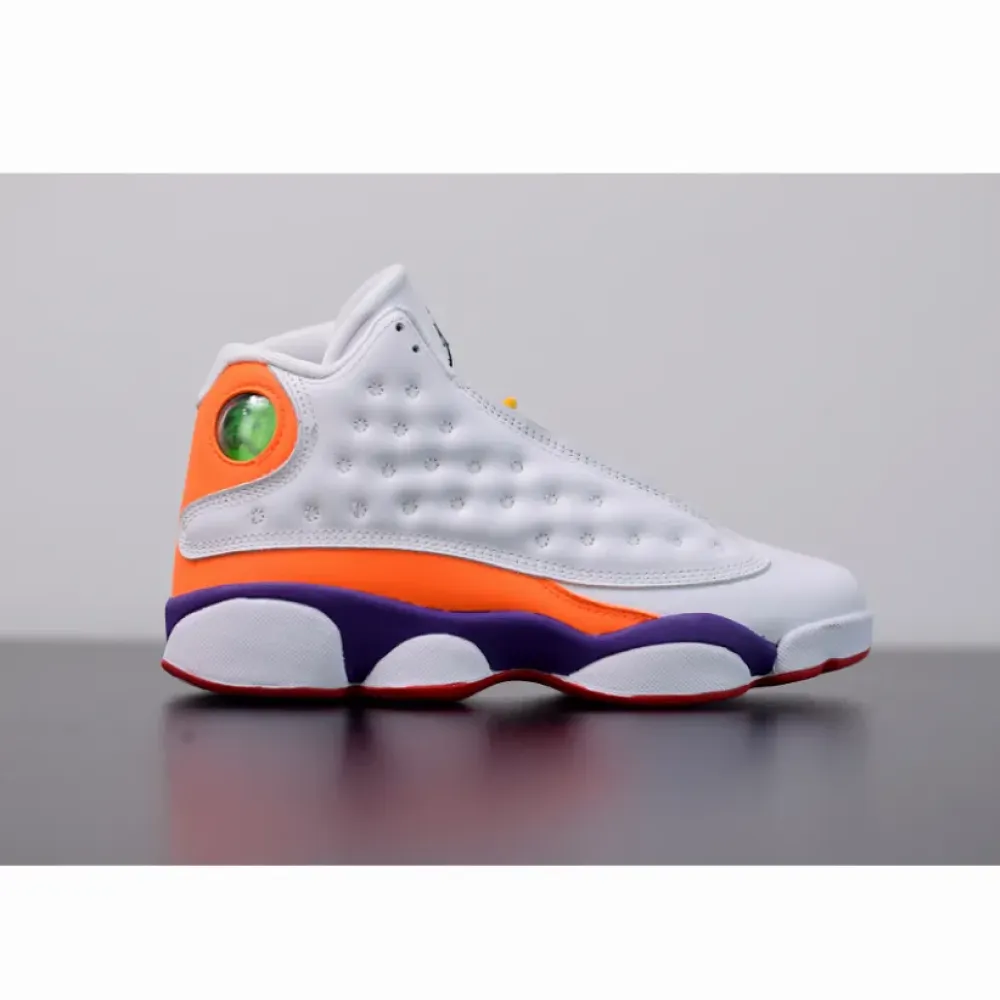 Air Jordan 13 Retro GS ‘Playground’ White/Black-Court Purple-Total Orange CV0785-158