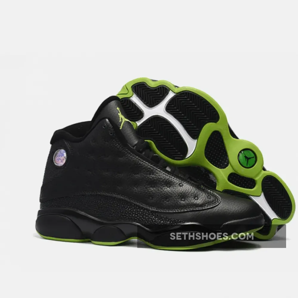 Air Jordan 13 “Altitude” Black/Altitude Green 414571-042