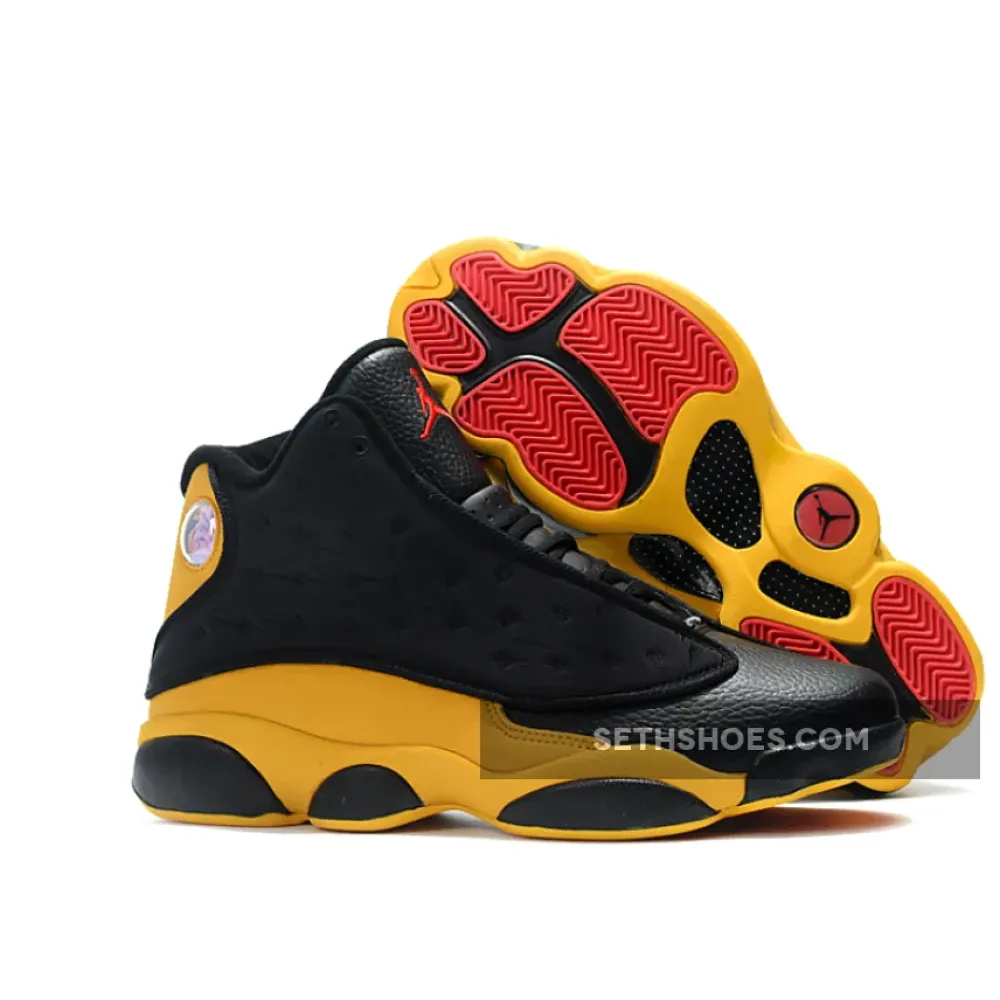 Air Jordan 13 Melo “Class of 2002” Black/University Red-University Gold 414571-035