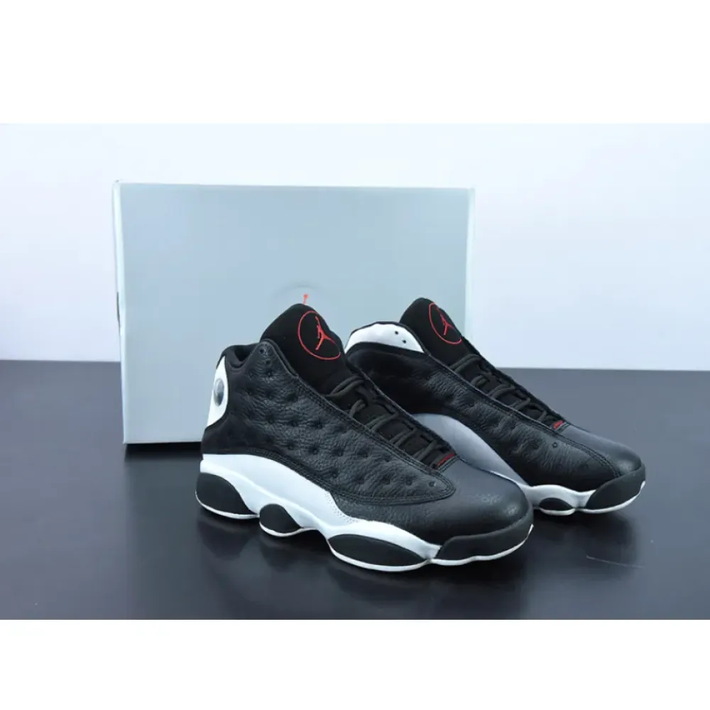 Air Jordan 13 “Reverse He Got Game” Black/White-Gym Red  414571-061