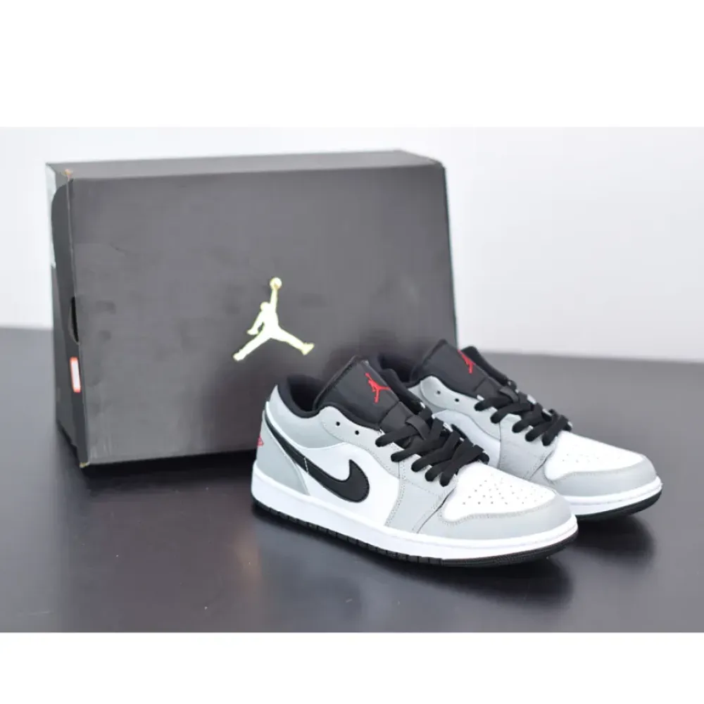 Air Jordan 1 Low Light Smoke Grey 553558-030 553560-030