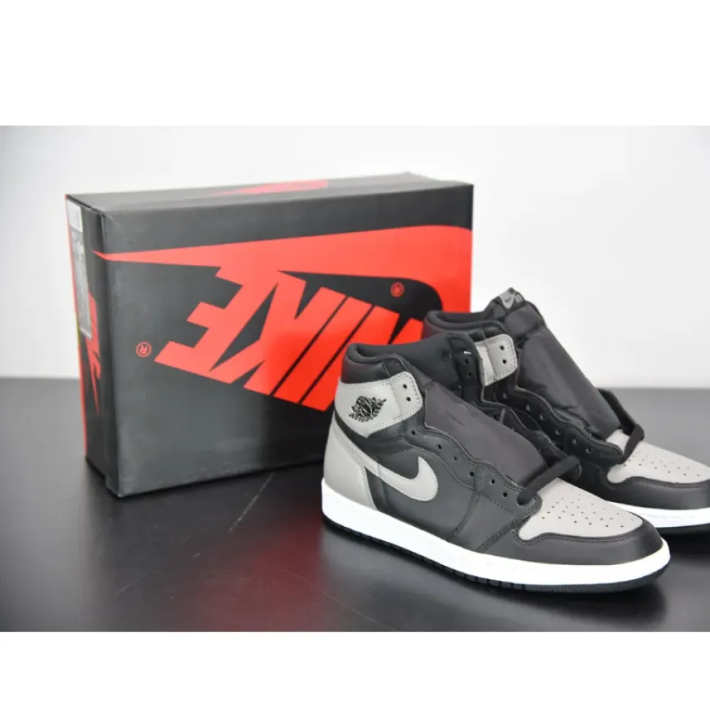 Air Jordan 1 Retro High OG “Shadow” Black/Medium Grey-White 555088-013