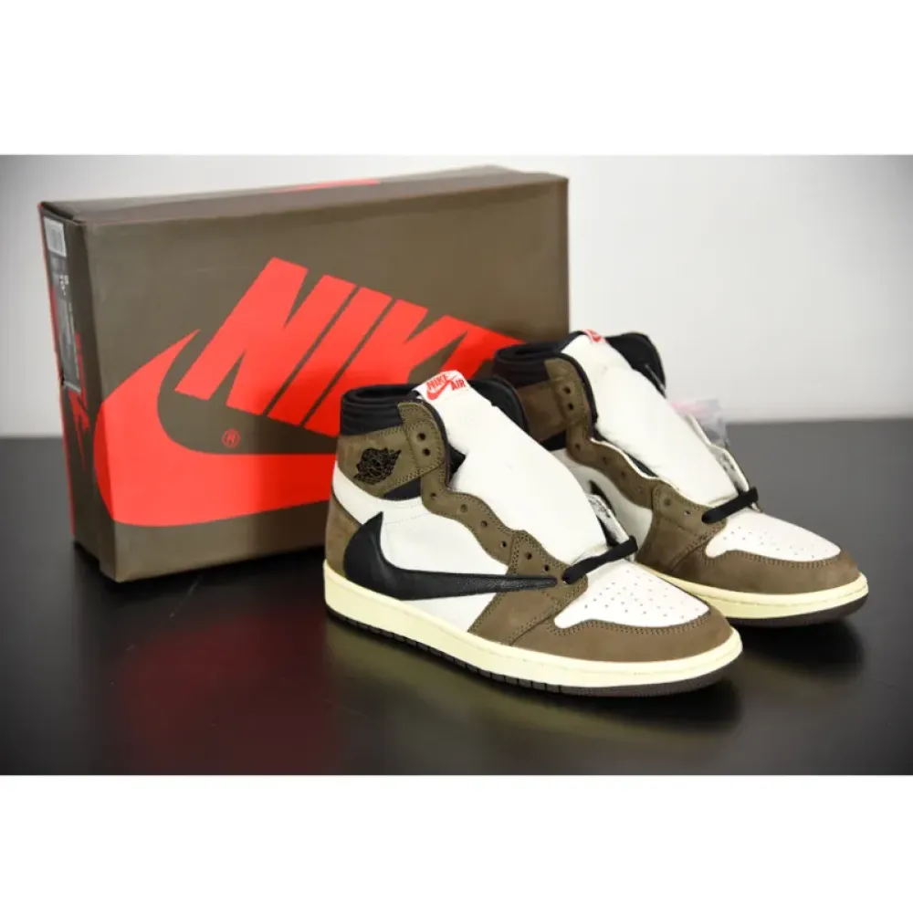Travis Scott x Air Jordan Retro 1 High OG TS SP “Cactus Jack” CD4487-100
