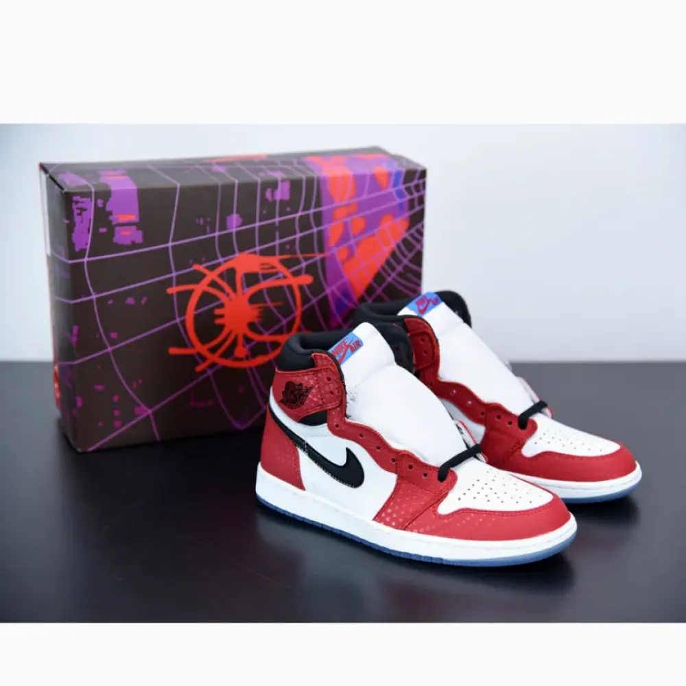 Air Jordan 1 High OG “Origin Story” Red/White-Photo Blue-Black 555088-602