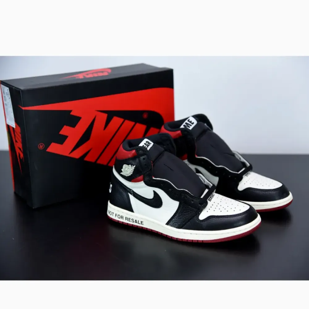 Air Jordan 1 Retro High “Not for Resale” Varsity Red  861428-106