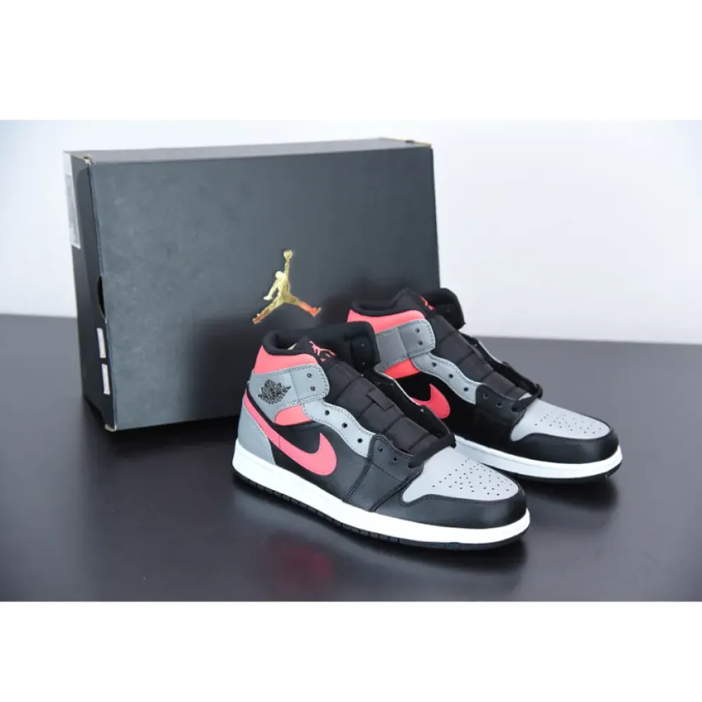 Air Jordan 1 Mid “Pink Shadow”  554724-059