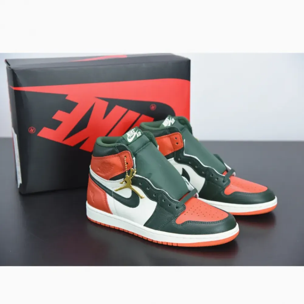 SoleFly x Air Jordan 1 Retro High OG Sail/Fir-Team Orange AV3905-138
