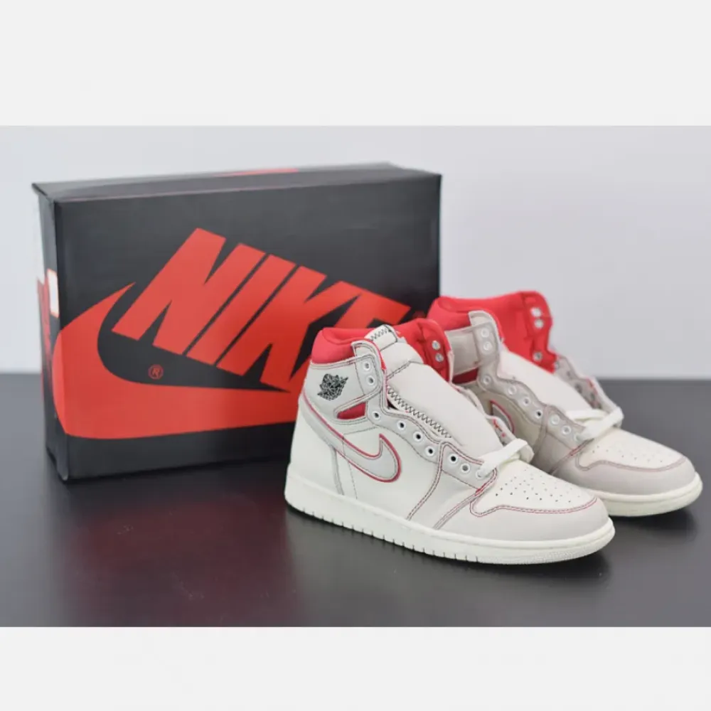 Air Jordan 1 Retro High OG “Phantom” Sail/Black-Phantom-University Red 555088-160