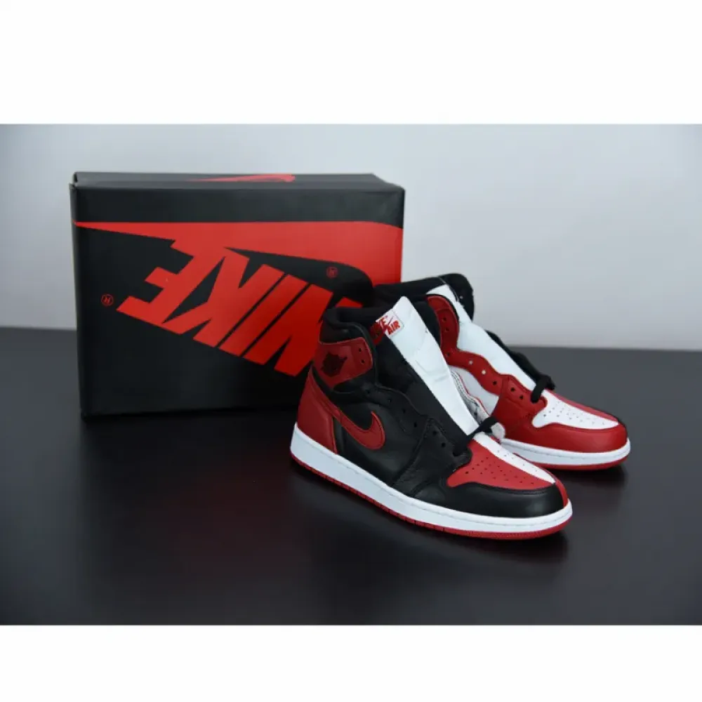Air Jordan 1 Retro High ‘Homage To Home’ Black/White-University Red 861428-061