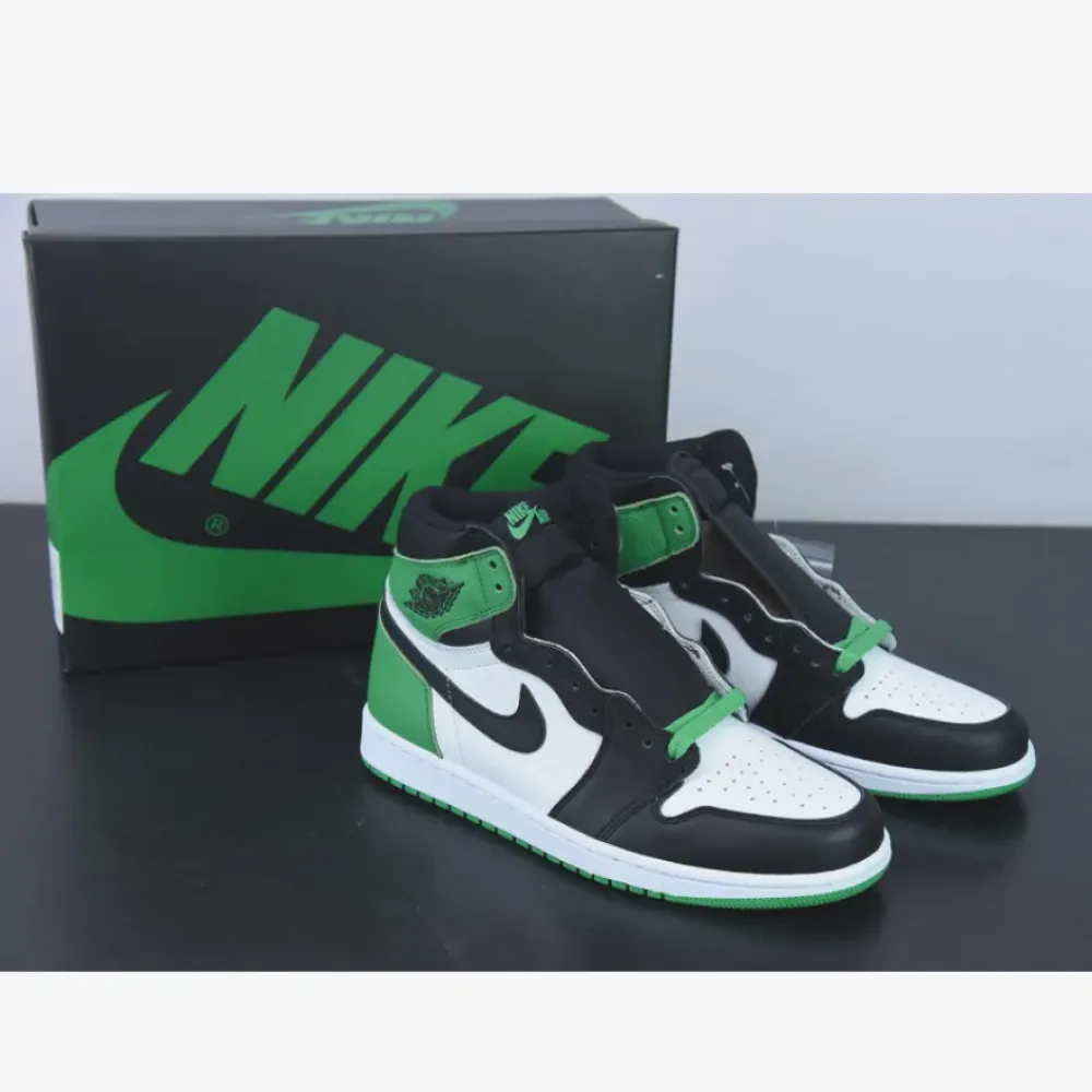 Air Jordan 1 High OG Black/Lucky Green-White  DZ5485-031