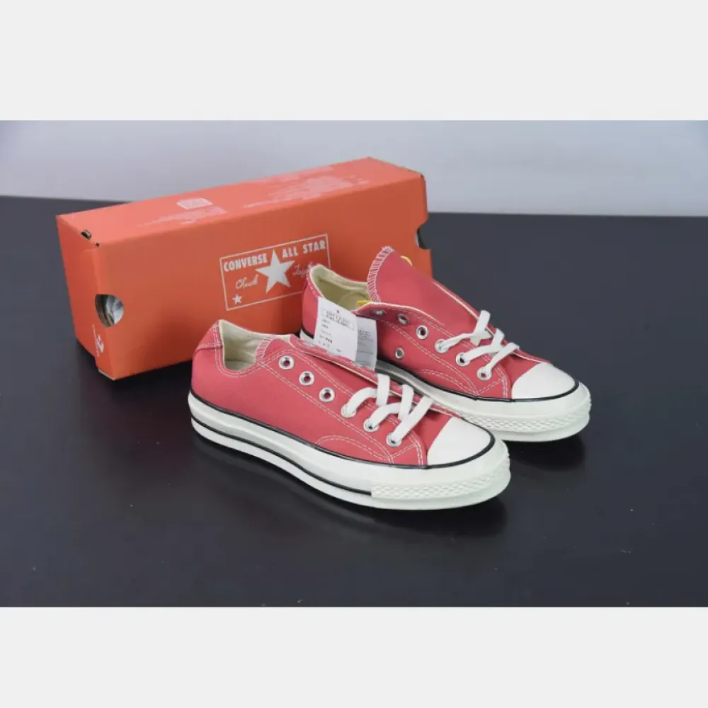 Converse Chuck 70 Low Vintage Canvas Rhubarb Pie/Egret/Black  A02767C