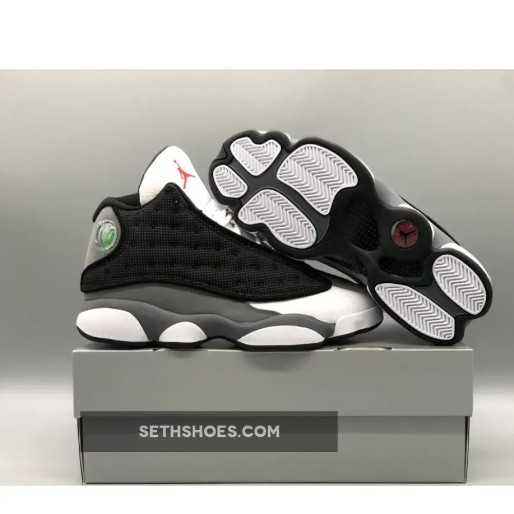 Air Jordan 13 Retro “Black Flint” Black/Red/Flint Grey/White  DJ5982-060