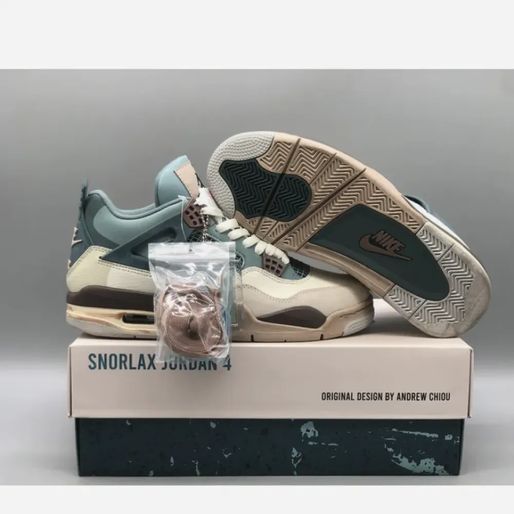 Air Jordan 4 Snorlax Custom