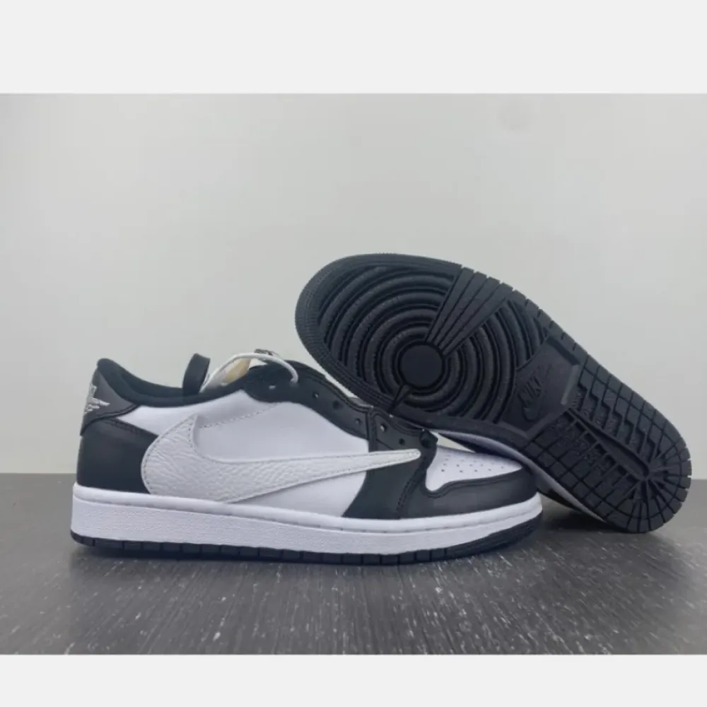 Travis Scott x Air Jordan 1 Low Black White