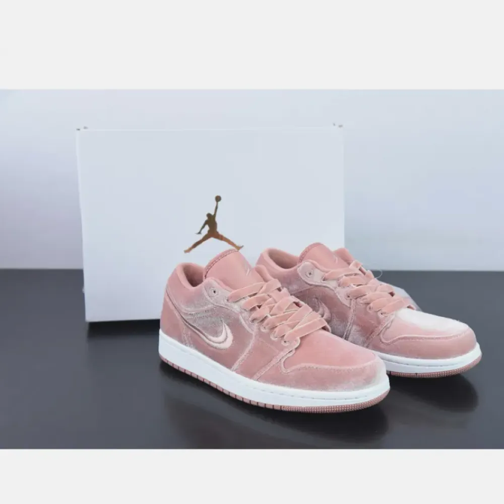 Air Jordan 1 Low “Pink Velvet”  DQ8396-600