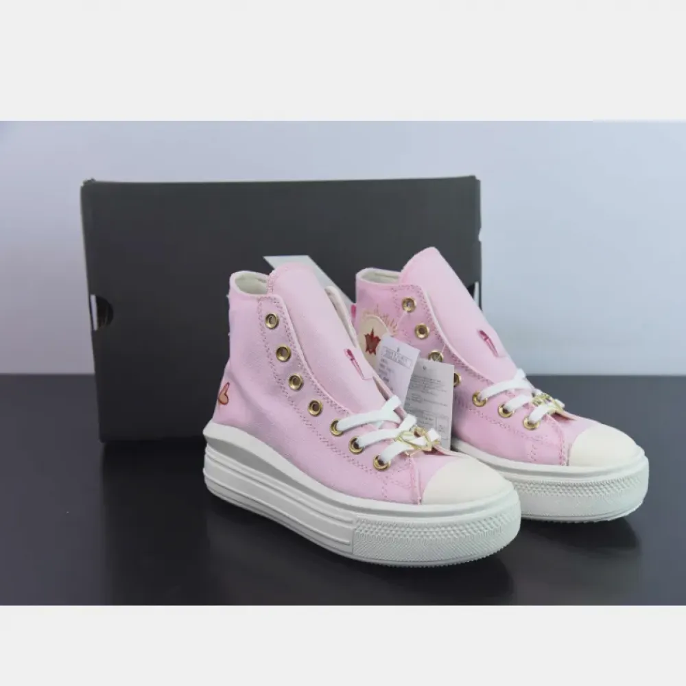 Converse Chuck Taylor All-Star Move Hi Platform Sunrise Pink/Egret A05140C