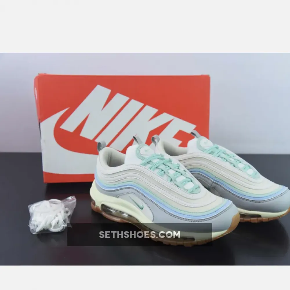 Nike Air Max 97 “Certified Fresh” Coconut Milk/Enamel Green  DX5766-131