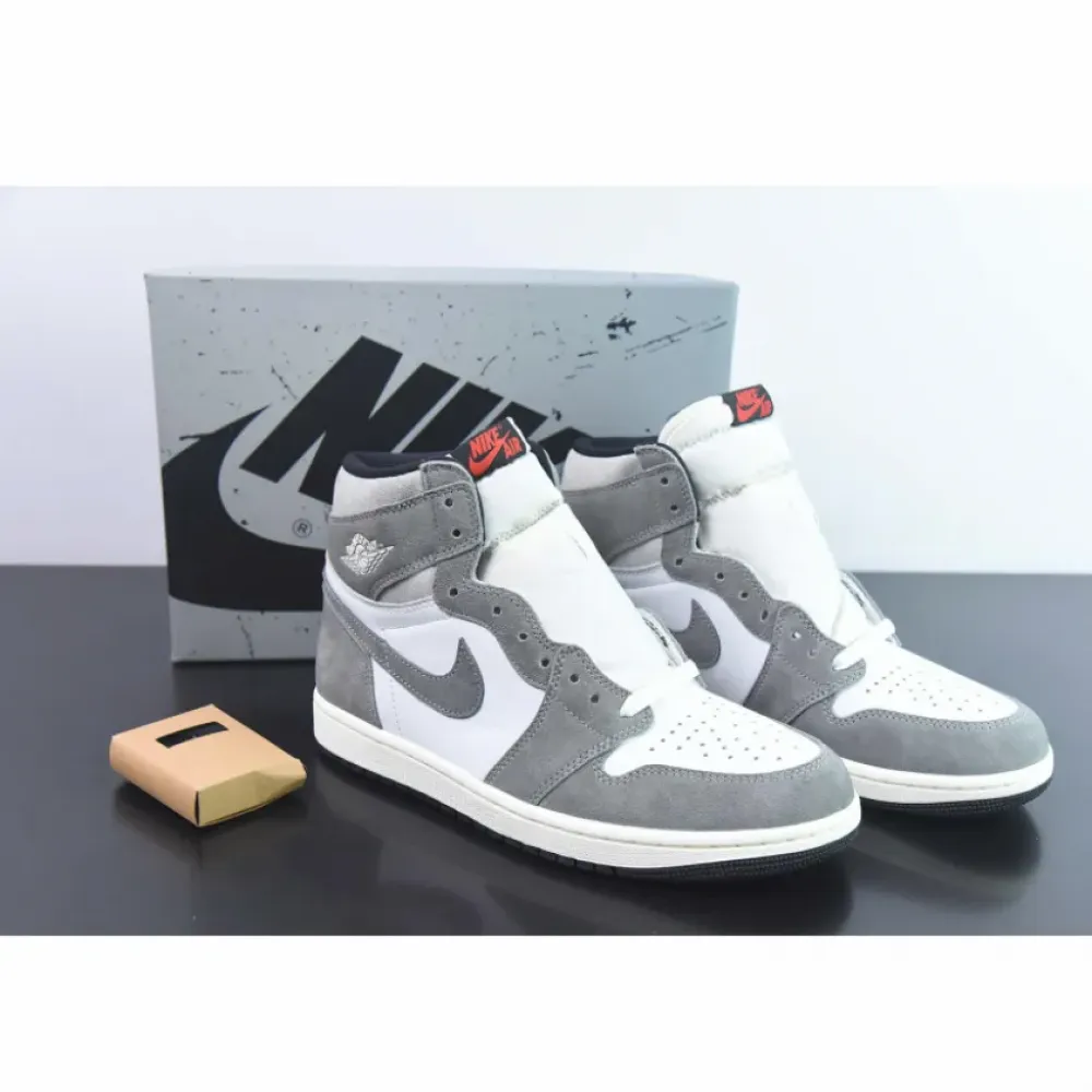 Air Jordan 1 High OG “Washed Heritage” Black/Fire Red/Grey/Sail  DZ5485-051