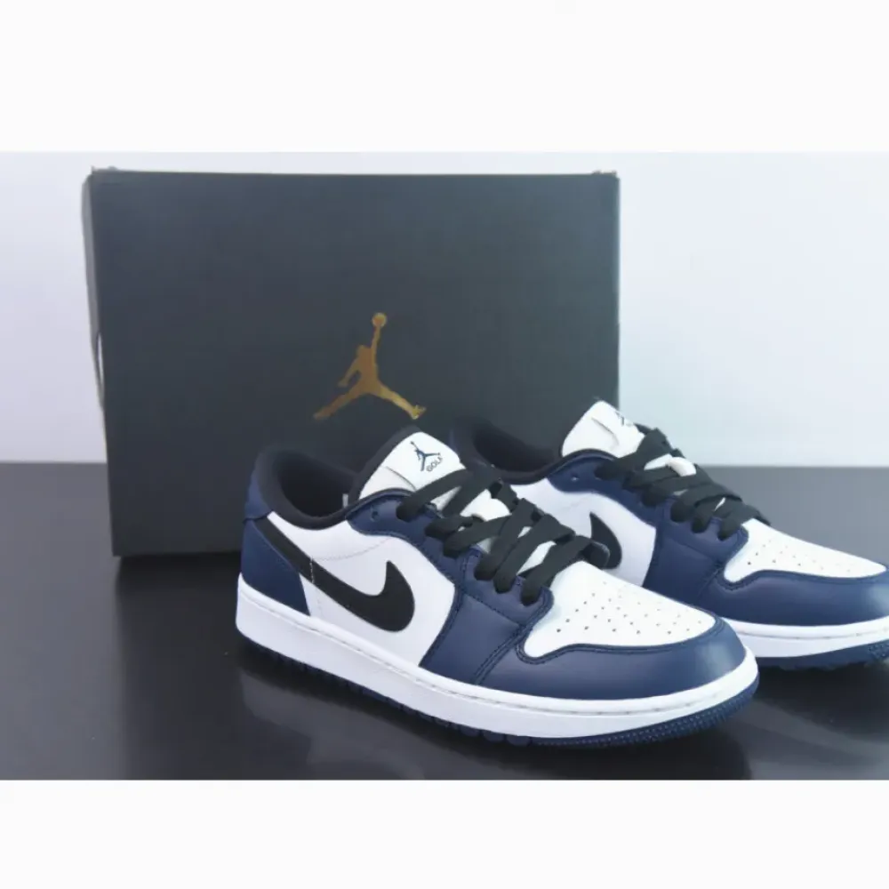 Air Jordan 1 Low Golf White/Midnight Navy/Black  DD9315-104