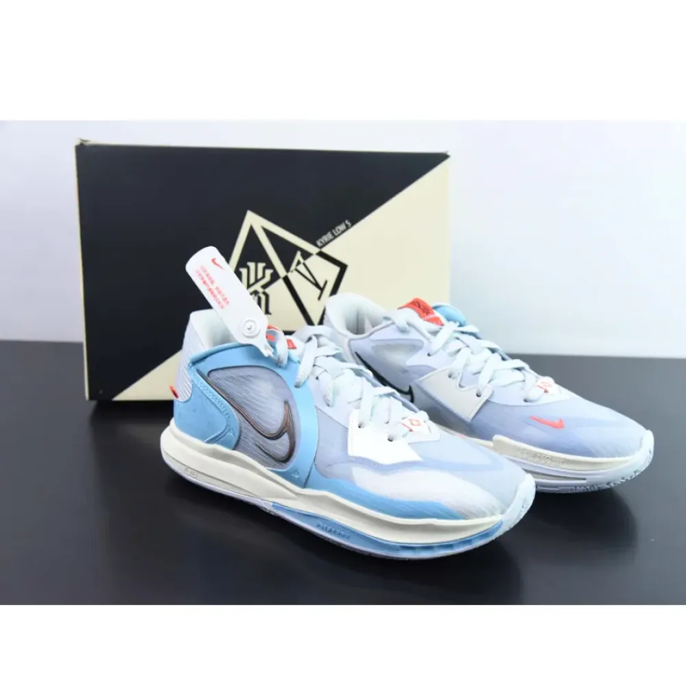 Nike Kyrie Low 5 Football Grey/Black/Blue Chill/Sail  DJ6012-003