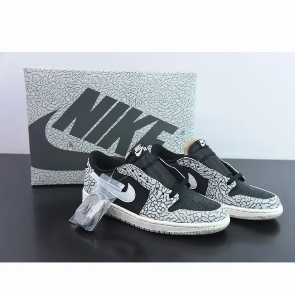 Air Jordan 1 Low OG “Black Cement”  CZ0790-001