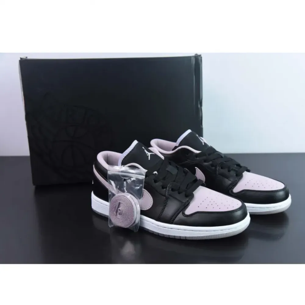 Air Jordan 1 Low Black/Iced Lilac-White  DV1309-051