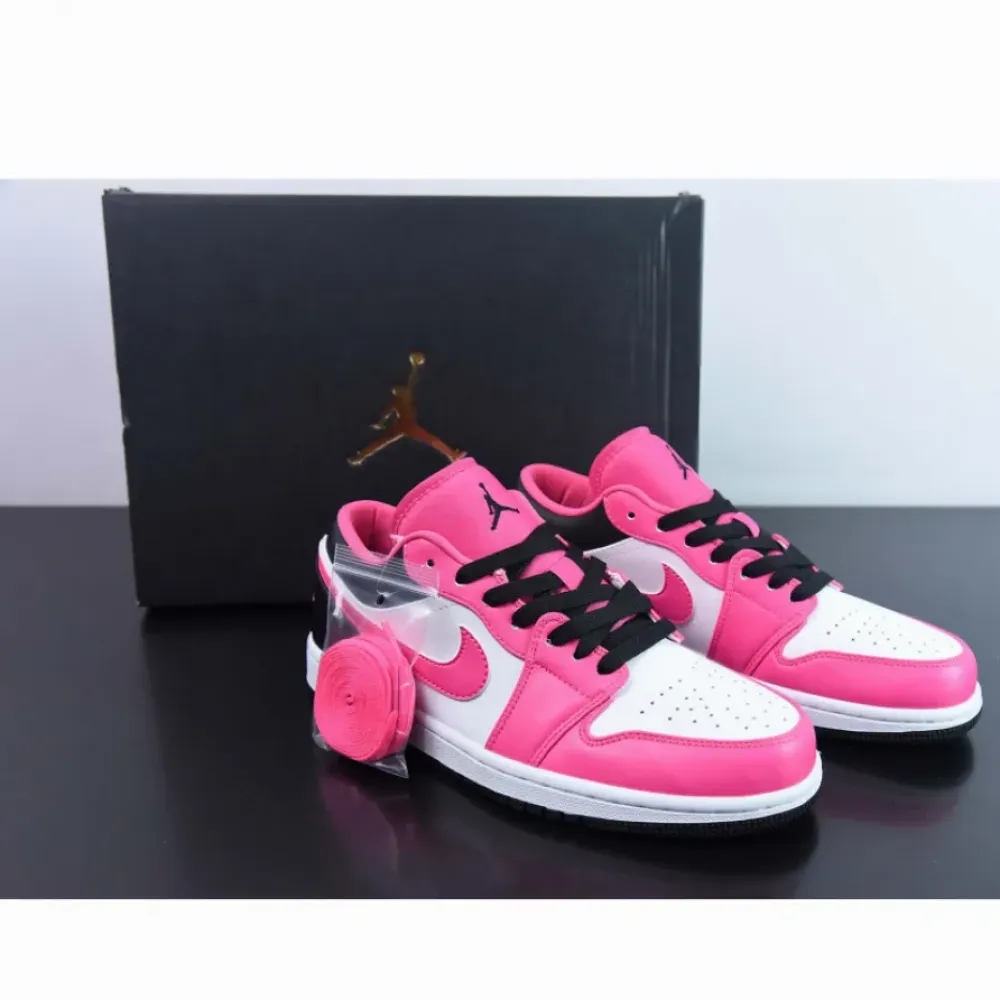 Air Jordan 1 Low Fierce Pink/Black-White  DZ5365-601