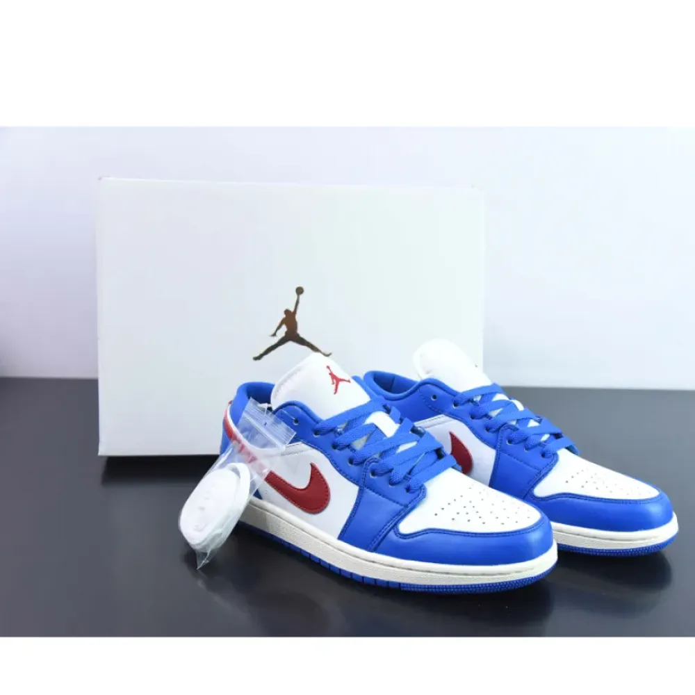 Air Jordan 1 Low Sport Blue/Gym Red-White  DC0774-416