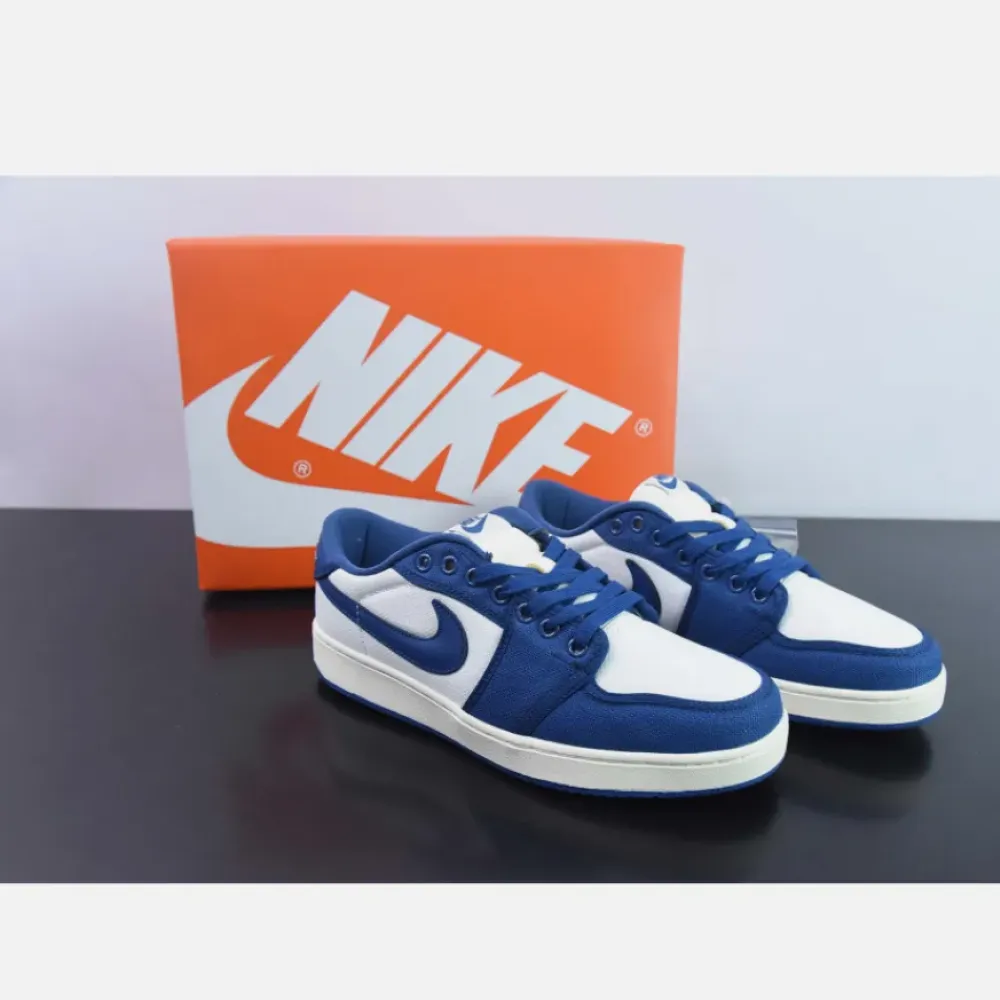 Air Jordan 1 KO Low “Dark Royal Blue”  DX4981-103