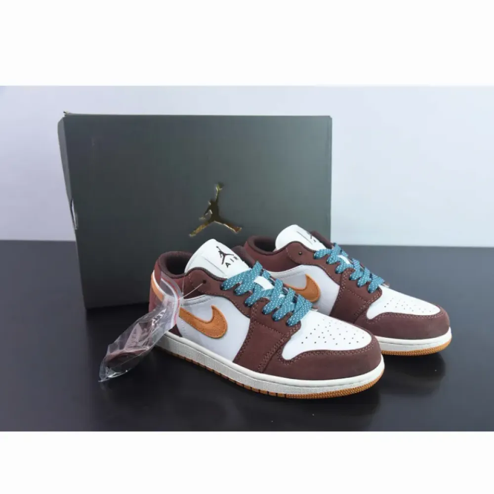 Air Jordan 1 Cacao Wow/Twine-Sail-Geode Teal FB2216-200