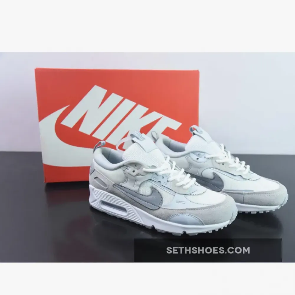 Nike Air Max 90 Futura Summit White Pure Platinum  DM9922-103