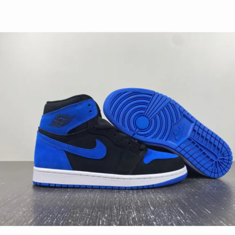 Air Jordan 1 High “Royal Reimagined” Black/Royal Blue-White DZ5485-042