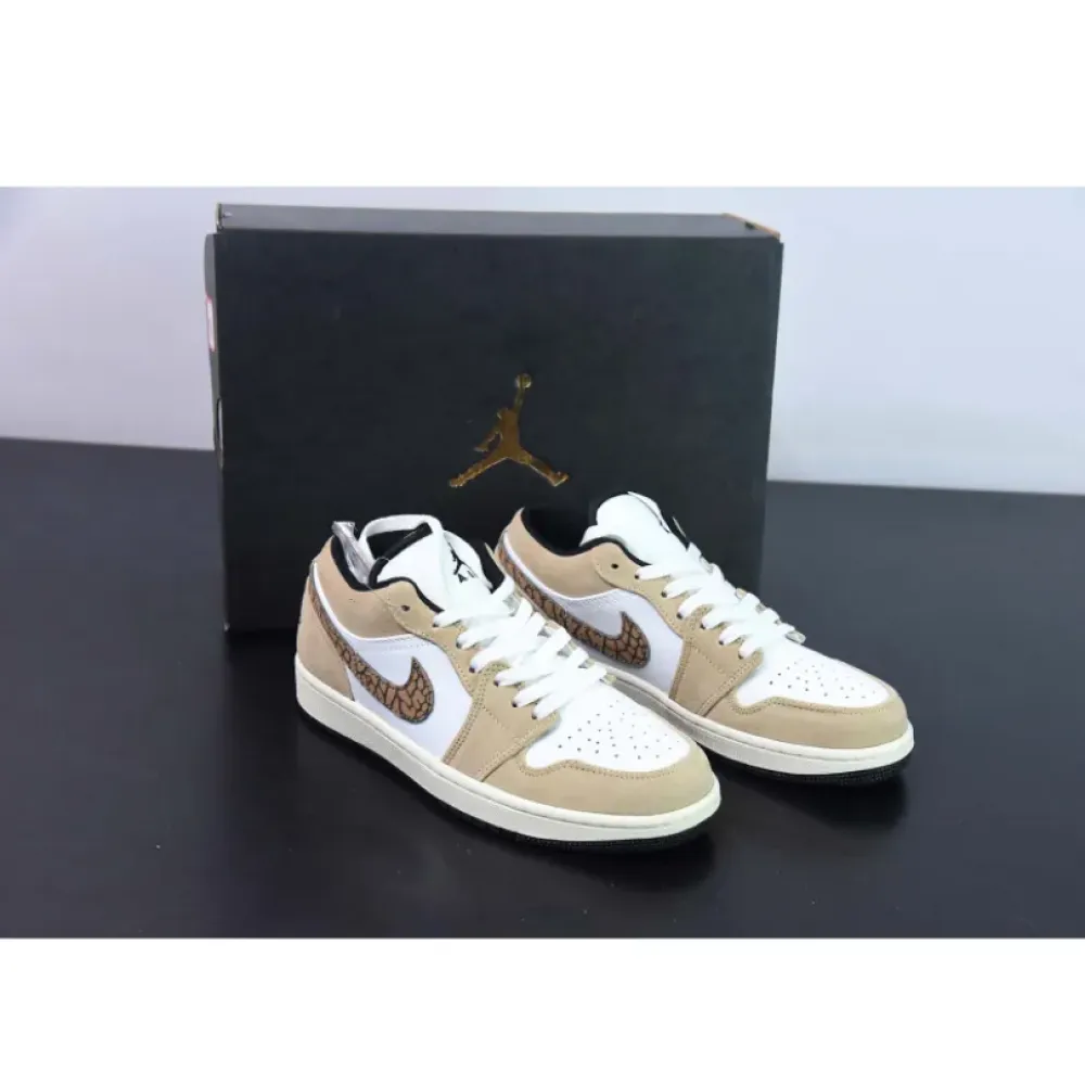 Air Jordan 1 Low SE “Brown Elephant”  DZ4130-201