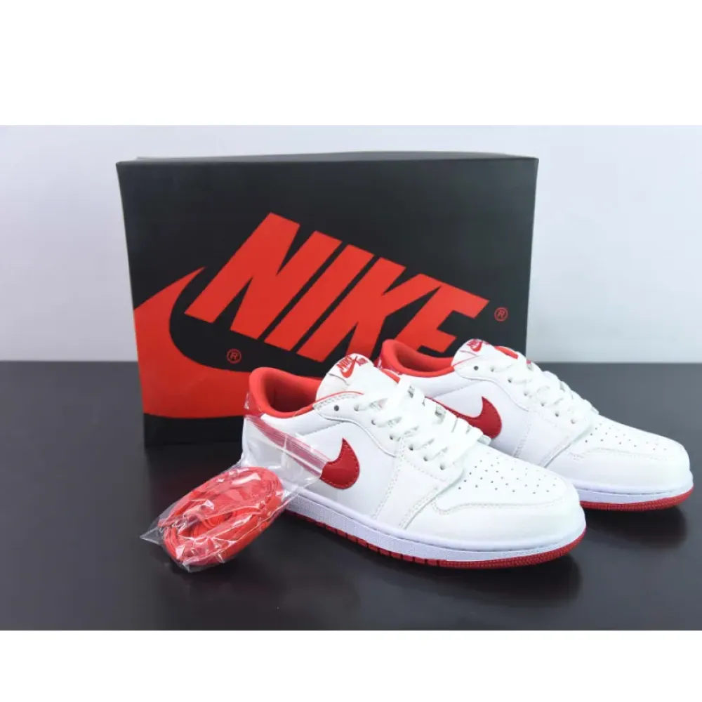 Air Jordan 1 Low OG University Red White  CZ0790-161