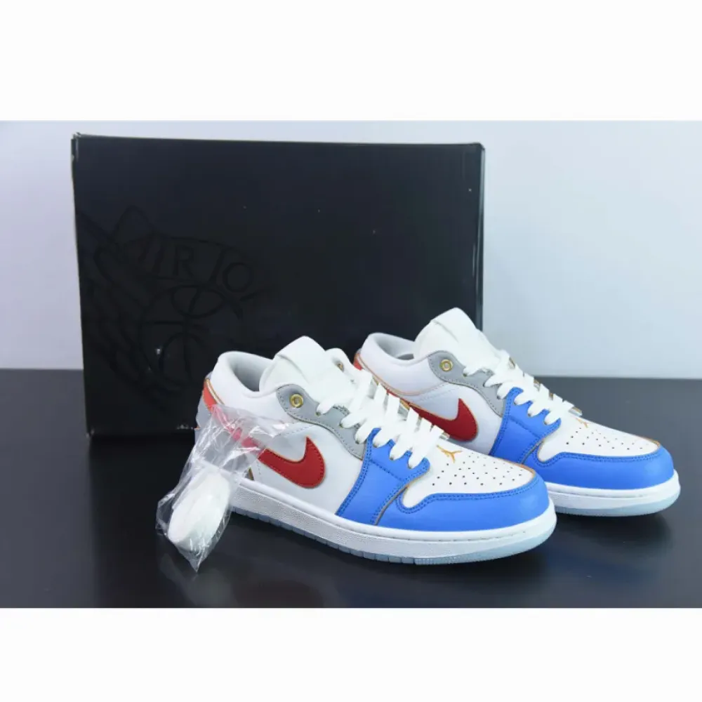 Air Jordan 1 Low “Philippines” White/University Red  FN8901-164