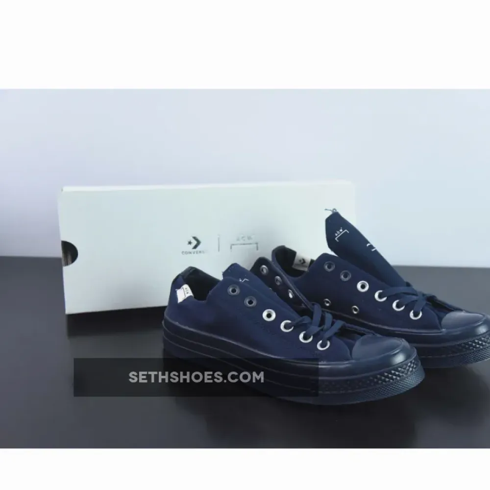 Converse x A-COLD-WALL* Chuck 70 Low Top Dark Sapphire  A06689C
