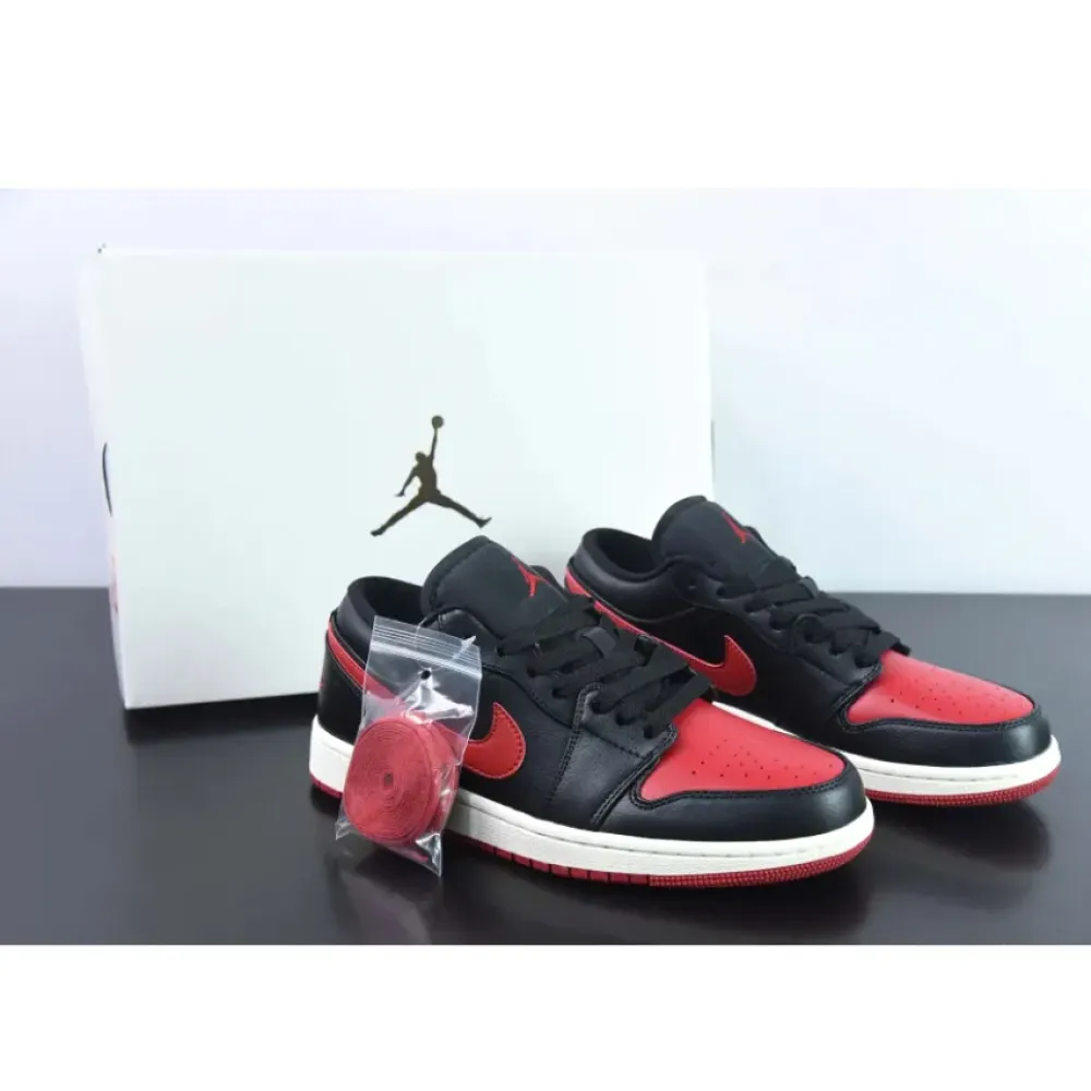 Air Jordan 1 Low Bred Sail  DC0774-061