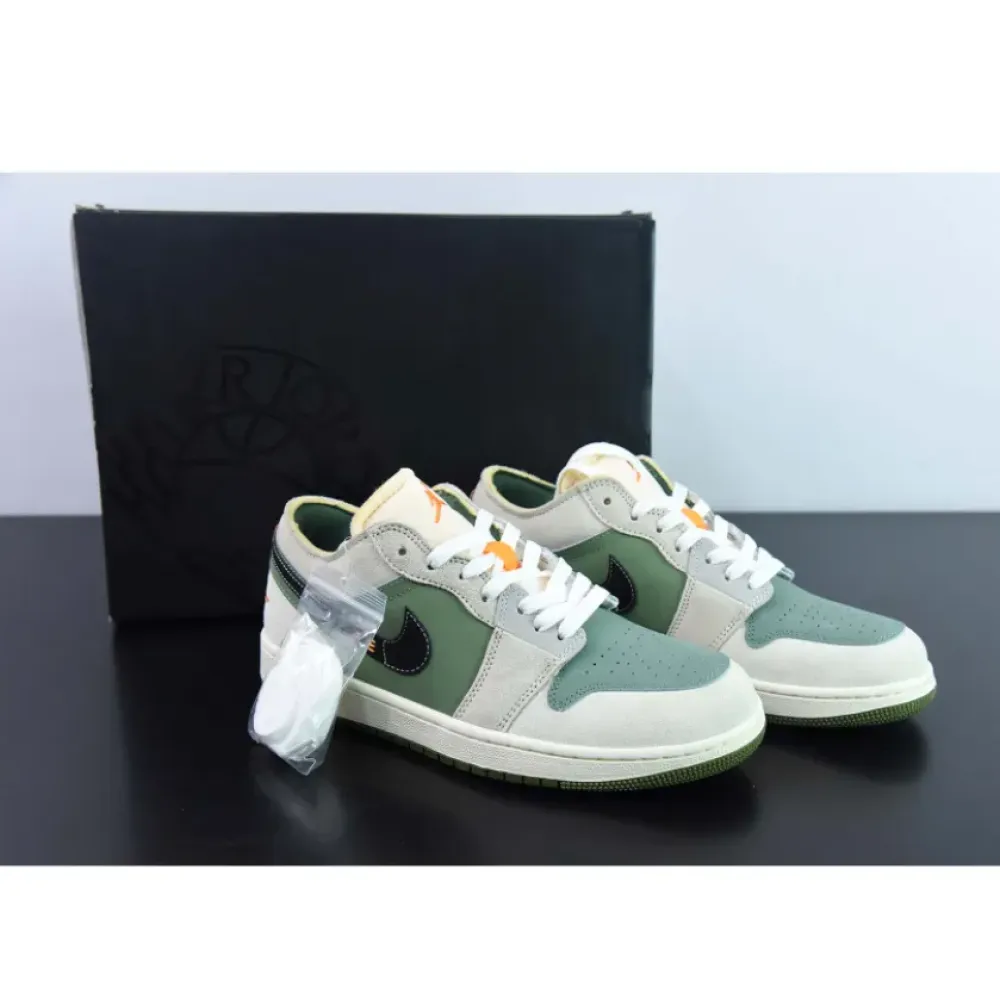 Air Jordan 1 Low SE Craft Sky J Light Olive  FD6819-300