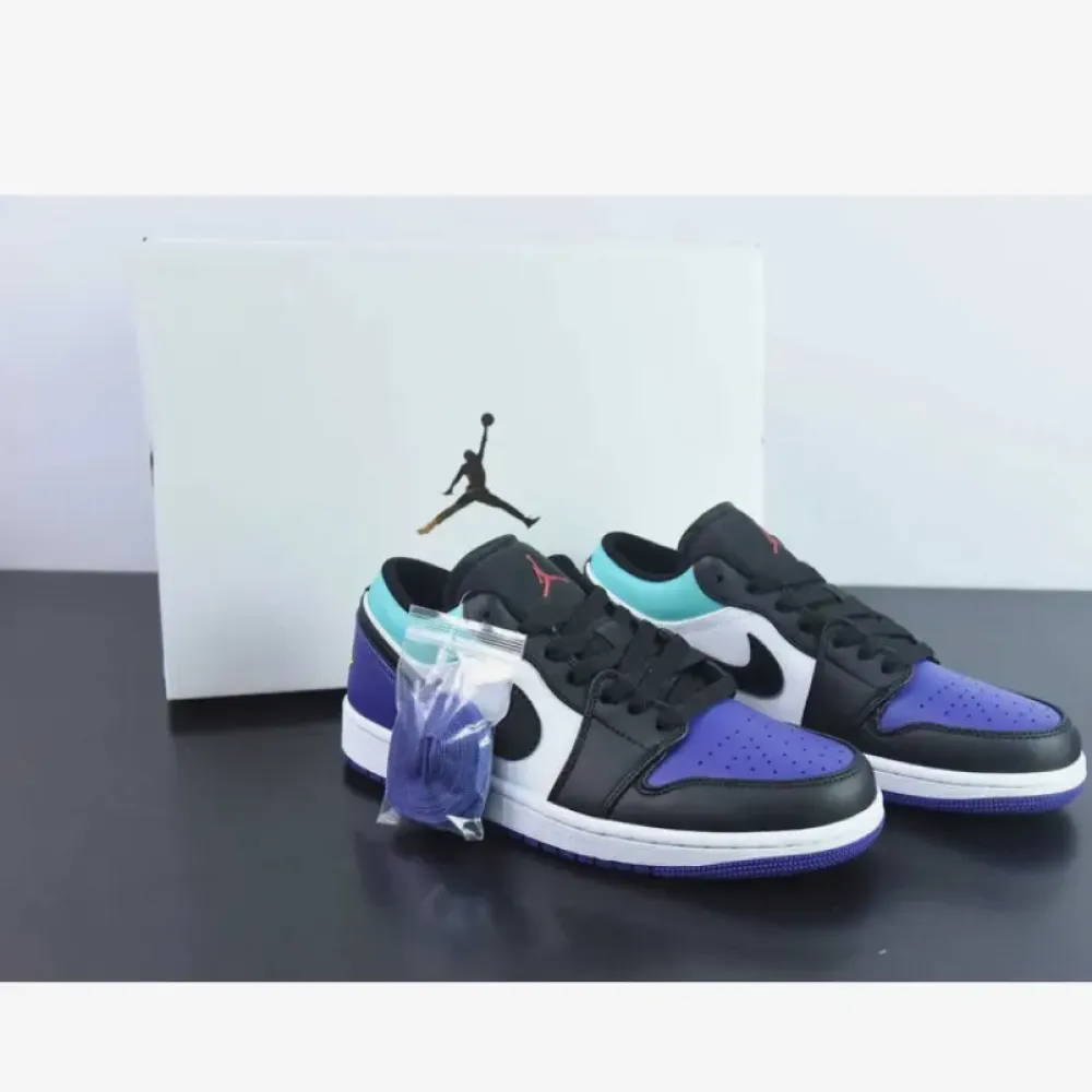 Air Jordan 1 Low Court Purple Tropical Twist  553558-154