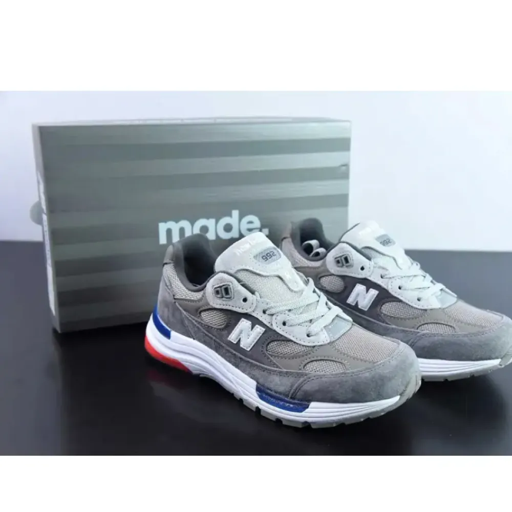 New Balance 992 Grey Red Blue M992AG